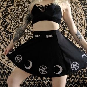 Witchy mini Skirt